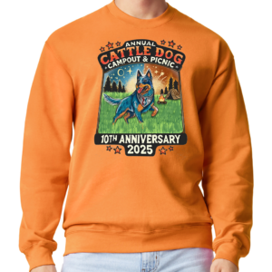 Cattle Dog Softstyle Crewneck Sweatshirt